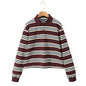 Fashion Striped Sleeve T-shirt Low Waist Suits