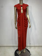 Red Birthday Party Dress Fashionable Elegant Dresses