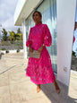 Women's Embroidered Large Swing Spring Fashion Puff Dresses