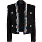 High Quality Lady Temperamental Commuter Black Advanced Coats