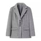 Women's Durable Fashion Loose Long Wool Coats
