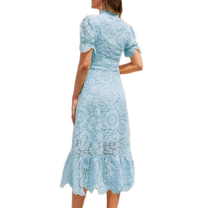 Dress Summer Elegant Slim Fashionable Lace Dresses