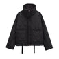 Women's Collar Water Ripple Cotton Cuffs With Jackets
