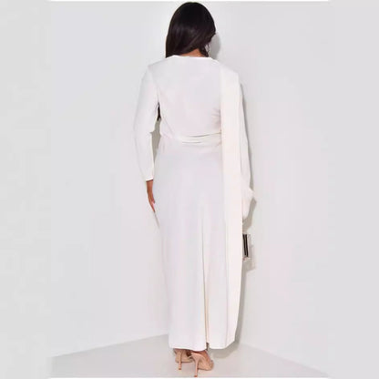Loose Solid Color Casual Long Dress Dresses