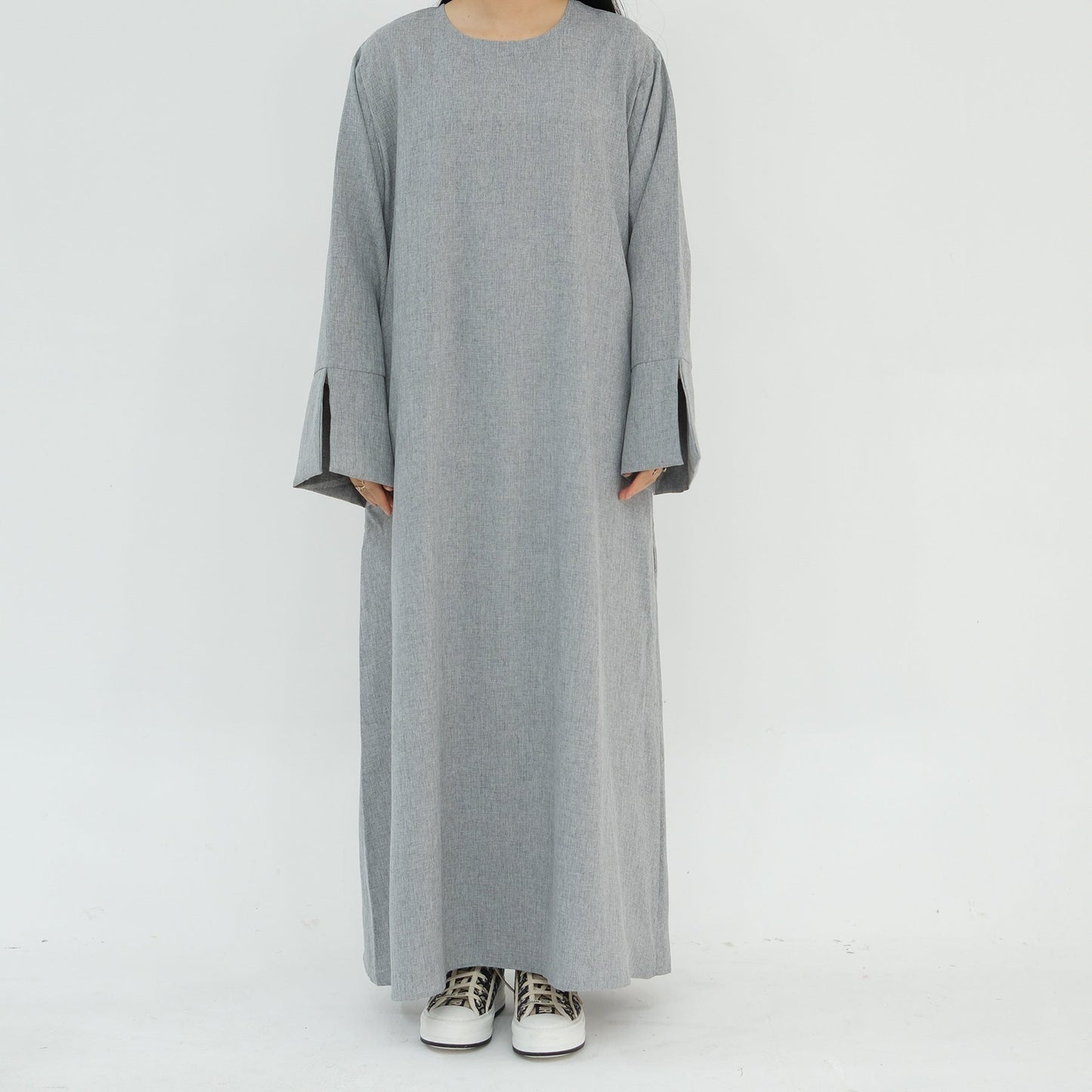Elegant Versatile Turkish Everyday Dress Robe Dresses