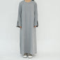 Elegant Versatile Turkish Everyday Dress Robe Dresses