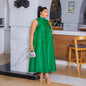 Women's Fashion Round Neck Sleeveless Loose Dress Dresses