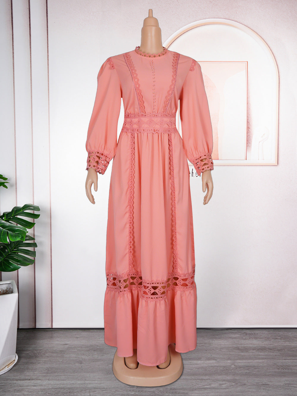 Women's Casual African Dress Elegant Long Dresses