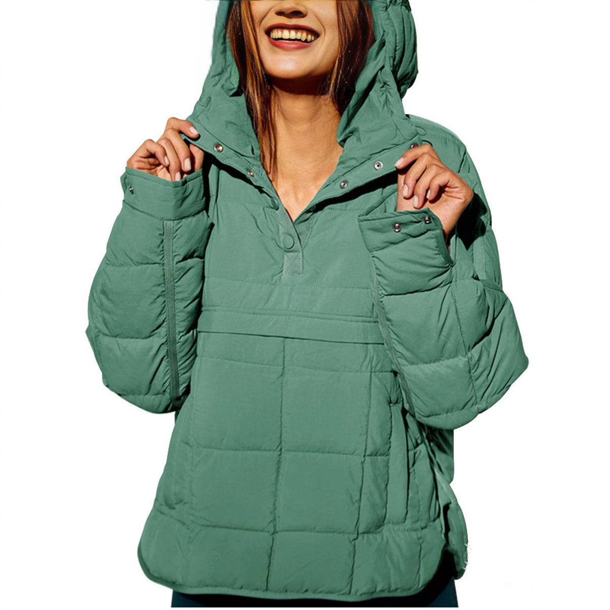 Women's Unique Glamorous Classic Zipper Warm Coats