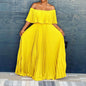 Women's Attractive Summer Sexy Pleated Dress Dresses