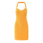Women's Fashionable Temperamental Sexy Elegant Orange Corset Dresses