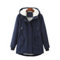 Women's European Ladies Hooded Parka Winter Warm Coats