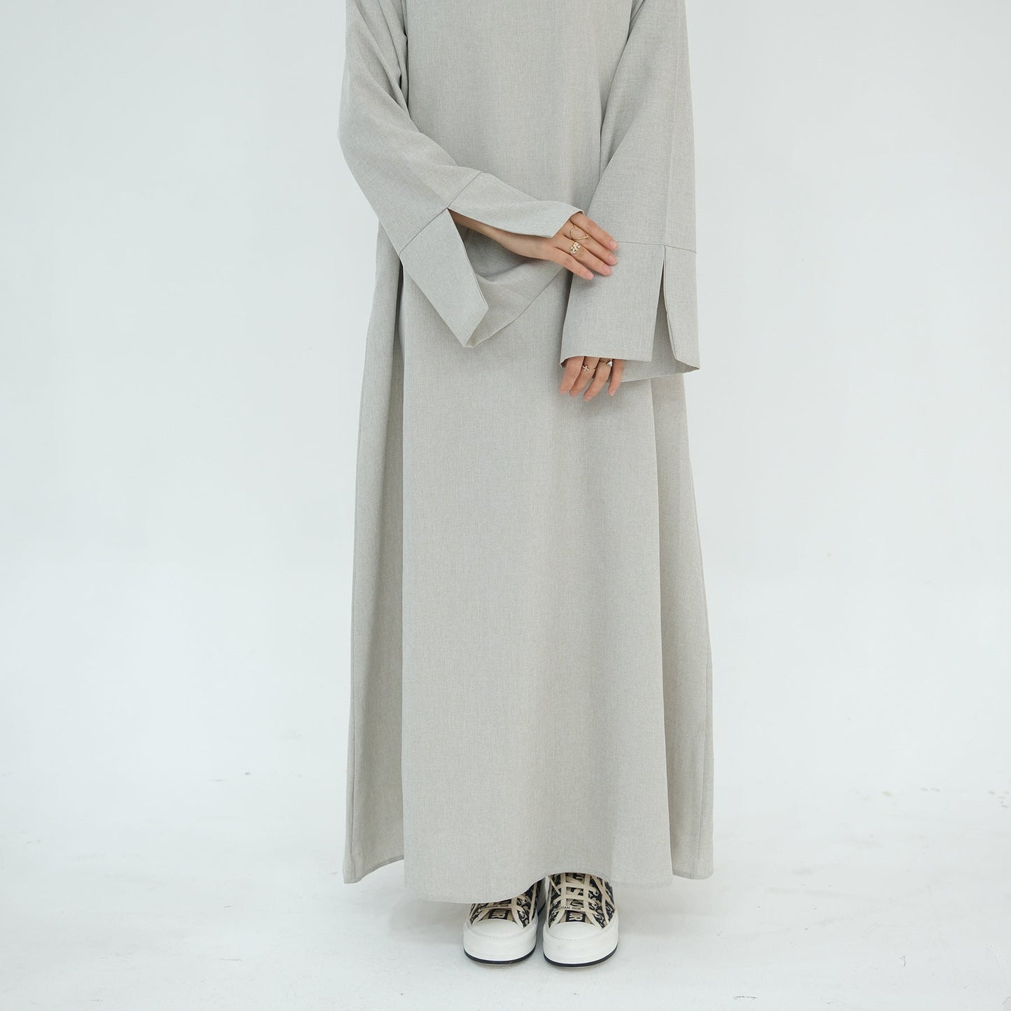 Elegant Versatile Turkish Everyday Dress Robe Dresses
