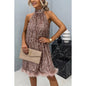 Party Sequined Halter Fashion Dress Casual Dresses