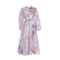 Catwalk Design Sense Hanging Flower Long Dresses