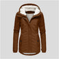 Women's Large Veet Cotton Clothes Lamb Wool Coats