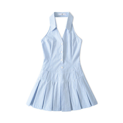Women's Summer Sexy Slim Fit Backless Sleeveless Dresses