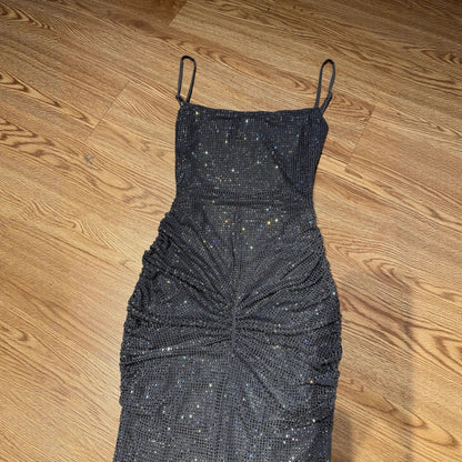 Focus Party Series Full Diamond Elastic Dresses