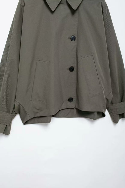 Women's Autumn Casual Temperament Series Hooded Coats