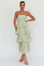 Women's Fishbone Sexy Fashion Tube Backless Cake Dresses