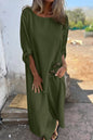 Women's Metal Buckle Loose Irregular Robe Suits