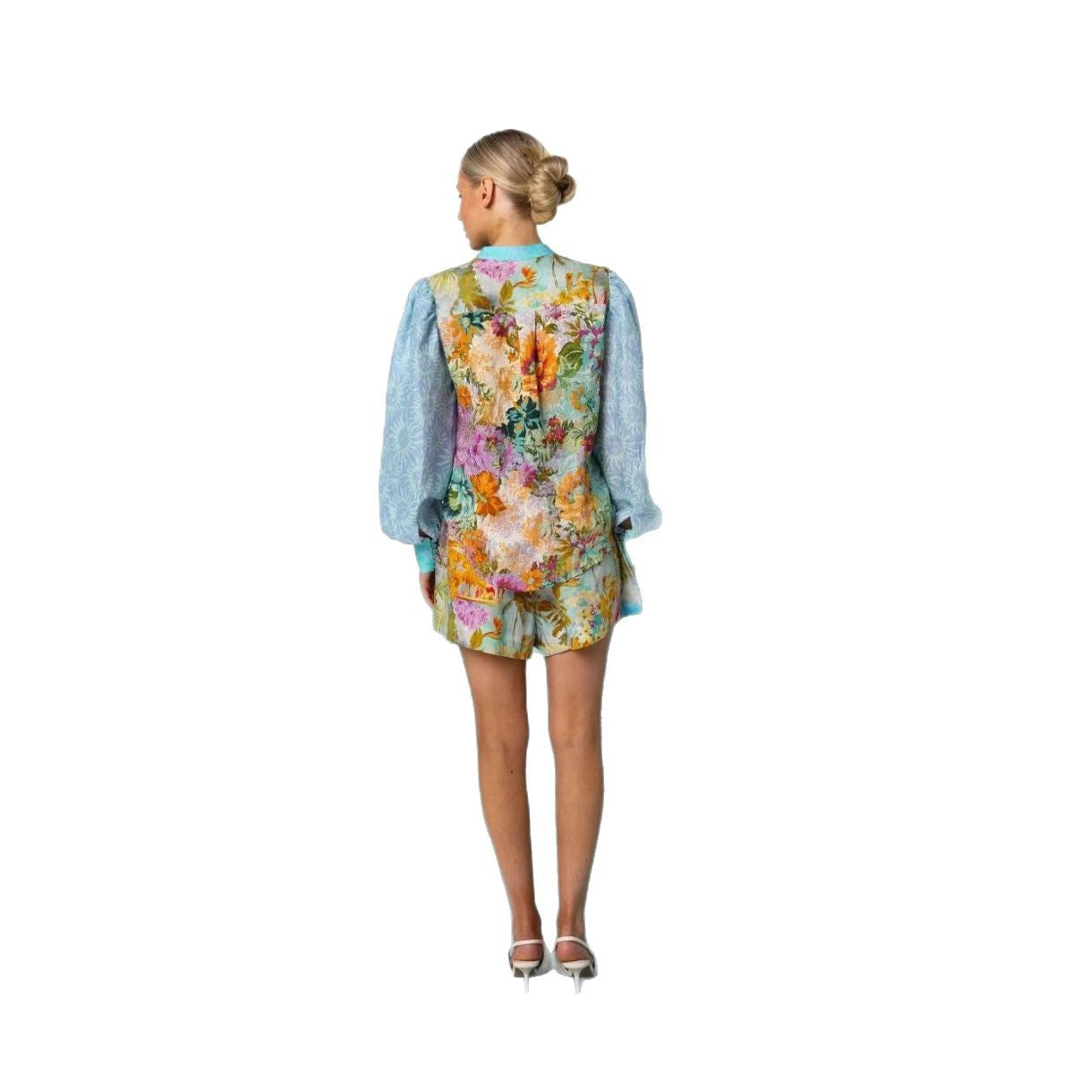 Temperament Casual Long Linen Sleeves Shirt Suits