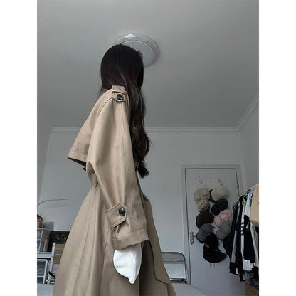 Trench Autumn Korean Style Sense Of Coats