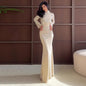 Women's Autumn Long Sleeve Slim Waist Solid Color Suits