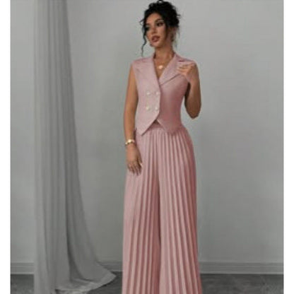 Women's Durable Stylish Beautiful Fashion Pleated Suits