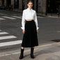Design Sense Niche Shirt Autumn Solid Blouses