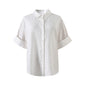 Women's Relaxed Lazy French Style Vacation Sense Linen Handmade Shorts
