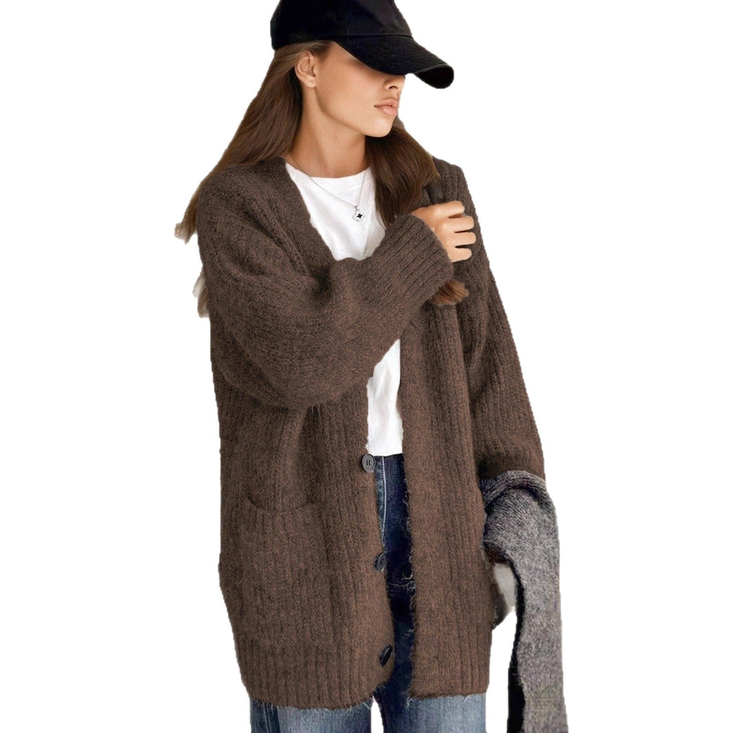 Women's Innovative Durable Trendy Faux Alpaca Sweaters