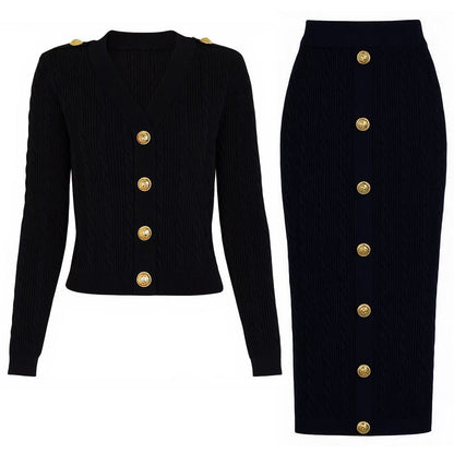 Women's Trendy High Quality Fashion Knitted Suits