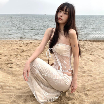 Women's Spring Solid Color Fashion High Waist Suits
