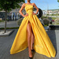 Women's Shoulder Tube Sexy Split Expansion Dress Dresses