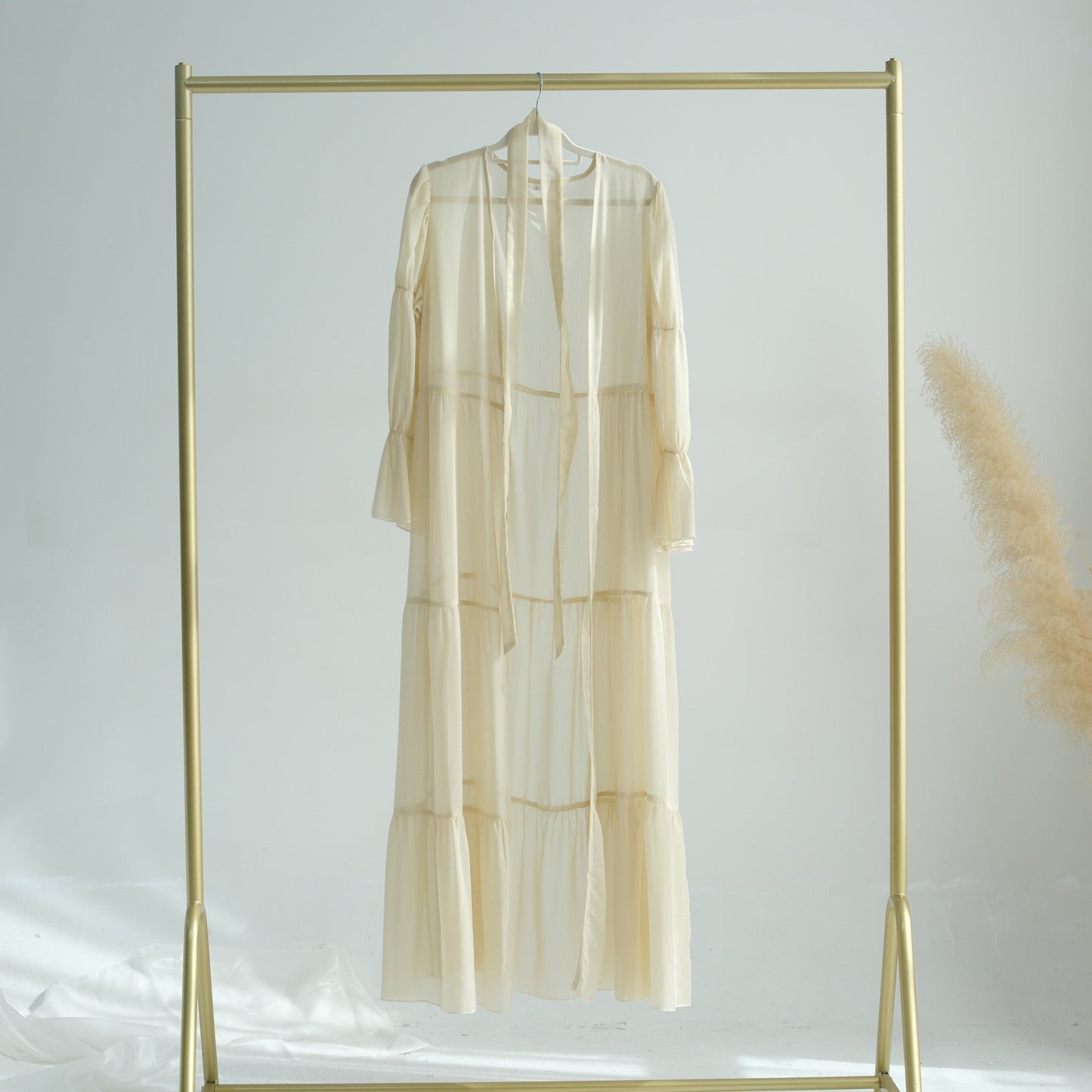 Turkey Encounter Elegant Chiffon Wrinkle Two-piece Dresses