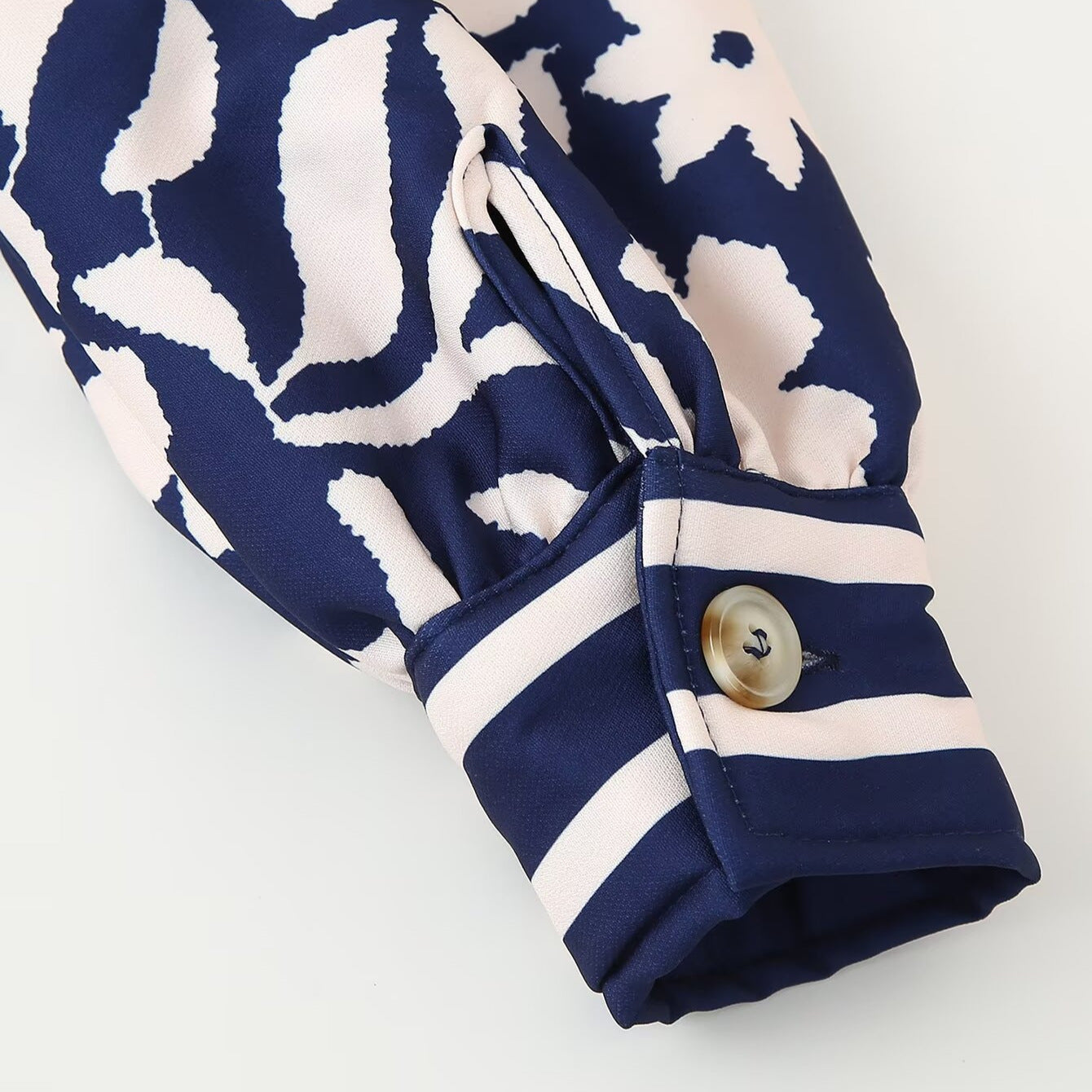 Women's Street Round Neck Printed Casual Thin Coats