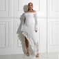 Women's Similar To Irregular Dress Solid Color Dresses