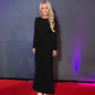 Women's Fashion Temperament Slim Fit Round Neck Dresses