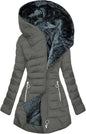 Women's Winter Quilted Cotton Mid-length Veet Thickened Coats