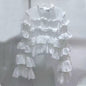 Women's Ruffled Shirt Autumn Niche Design Solid Color Blouses