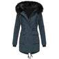 Women's Fleece-lined Thickened Cotton Padded Clothes Winter Coats