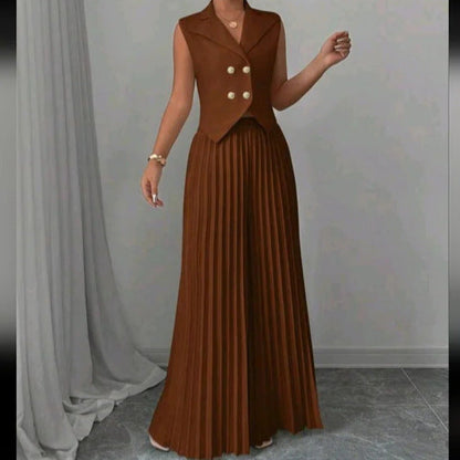 Women's Elegant Cool Durable Fashion Pleated Suits