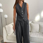 Women's Summer Trousers Fashion Commuter Simple Sense Suits