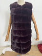Imitation Fur Artificial Wool Long Plush Warm Coats