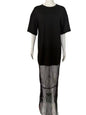 Women's Neck Stitching Lace Dress Summer Niche Goddess Dresses