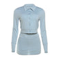 Women's Solid Color Sexy Little Suspenders Lapel Suits