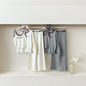 Crew Neck Pullover Hooded Wide Leg Pants