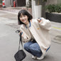 Junior High School Loose Thin Retro Coats