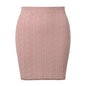 Women's Glamorous Beautiful Fashionable Knitted Three-piece Suits